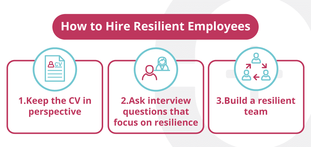 How do you hire resilient employees