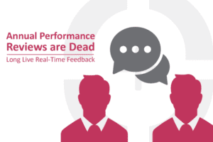 Performance reviews are not the 'in' thing